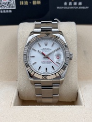 [SOLD OUT]二手 USED  ROLEX 勞力士 DATEJUT 116264 白色 約2008年 淨錶 WATCH ONLY