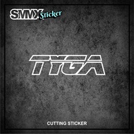 Cutting Sticker Stiker TYGA Performance