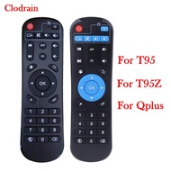 รีโมทกล่องรับสัญญาณ 1 ชิ้น พร้อมฟังก์ชันการเรียนรู้ สำหรับ T95 T95Z Plus H96 X96 S912 กล่องทีวีแอนดร