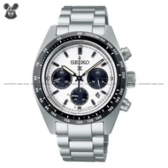 (Ready Stock) SEIKO SSC813P1 Men's Analog Watch Prospex Speedtimer Chronograph Solar 39mm SS Bracelet White *Original