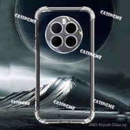 Realme 12 4G 2024 Airbag Clear Phone Case For Realme 12 4G 12x 12+ Realme12 Pro + x 4G 5G 2024 Silic