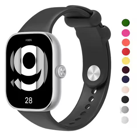 Official Strap For Redmi watch 4 Smart Watch WristBand For Redmi watch 4 Bracelet Band Original Sili