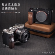 Mall Quality YUWOOD sony a7c2/a7c Wooden Handle Good Grip Wristband Hole Convenient Tripod sony a7cr