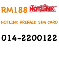 Hotlink Prepaid Sim Card 014-2200122