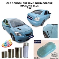 Aikka Paint CS41 Diamond Blue, Old School Supreme Solid Colour Car Paint Cat Kereta Bancuh