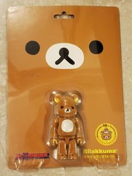 絕版Medicom Bearbrick 100% 鬆弛熊 Rilakkuma 絨毛植毛 be@rbrick Kubrick