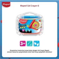 Maped Gel Crayon X6
