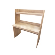 VHIVE Hutch 1.2m Tall Study Desk (Oak 120cm Computer Office Table)