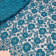 Korean Lace Fabric Cloth Floating Flowers