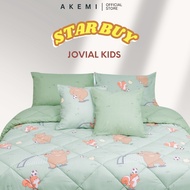 AKEMI Cotton Essentials Jovial Kids Comforter Set 600TC (Super Single/ Queen/ King)