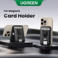 Ugreen Magnetic Holder with Card Organizer Wallet Phone Stand Adjustable Angle for iPhone 12/13/14/1
