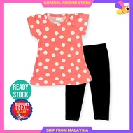 (2-8Y) Baju Tidur Budak / Kanak Kanak 1-8Y Year Perempuan / Set Kids Long Pant Pyjamas Girls Murah Viral Borong