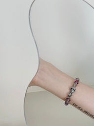 Mimis設計款 紫星夢 胎毛水晶手鍊