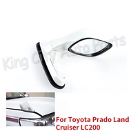 CAPQX For Toyota Prado Land Cruiser LC200 Car Front Bonnet Small Side Mirror Assist Reversing Engine