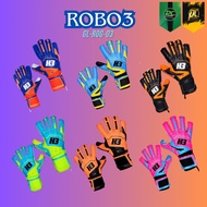 H3 Goalkeeper Gloves ROBO3 Model Color Full Stock