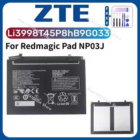 Original Li3998T45P8hB9G033 High Quality Battery For Redmagic Pad NP03J Rechargeable Battery+Free to