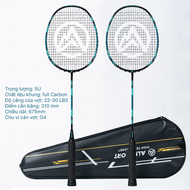 Vợt cầu lông ALPSPORT FN 6U 72g Full Carbon siêu nhẹ tặng túi đựng thiết kế tiện dụng