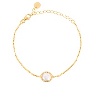 Vetiver Pearl Handmade keshi freshwater pearl bracelet ข้อมือเงินแท้ มุกน้ำจืดแท้ เงินสเตอร์ลิง925 เ