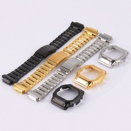 316L Stainless Steel Watch Band Case/Bezel for Casio G SHOCK DW5600/5610 GW5600E GW-M5610 Metal Strap Case Men Watch Accessories with Tools