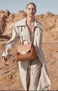 ▪️ 法國小眾品牌 polene Number One系列 笑臉包 牛皮手提包 斜挎單肩包