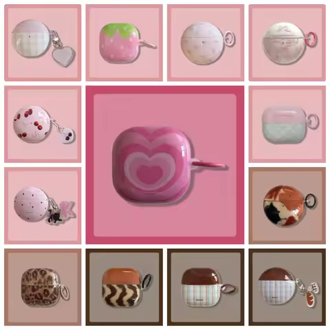 For Samsung Galaxy Buds3 Pro Buds3 FE Case For Galaxy Buds2 Pro Buds Live Buds Core Buds FE BudsPro 