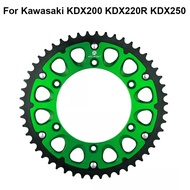 Motorcycle Chain Rear Sprocket For Kawasaki KDX200 KDX220R KDX250 KLX150 KLX230 KLX250 KLX300R KLX45
