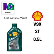 ORIGINAL SHELL MALAYSIA Advance 2T VSX 0.5L