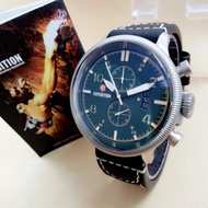 Jam Tangan Pria Expedition 6662 Original Tali Kulit Chronograph