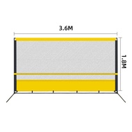 Q3Y Shunes SONICE ตาข่ายสะท้อนกลับผู้เล่นคนเดียวเทรนเนอร์ไม้เทนนิสการฝึกอบรมผนังกลับเทนนิส