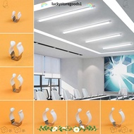 LUCKYSTOREGOODS 5Pcs Spring Terry Clip, Fixing Clips Base Tool Lamp Tube Clip, T3/T4/T5/T6/T7/T8/T9/
