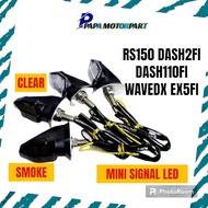 S&J RS150 RSX WAVEDX DASH125 DASH2 FI DASH VARIO REAR MINI LED SIGNAL ASSY SMOKE CLEAR  4.9  460 Rat