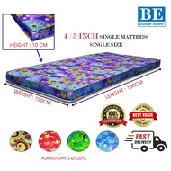 Promotion【Direct Factory】4/5 INCH  Single Mattress Synthetic Latex / Single Bed / Tilam