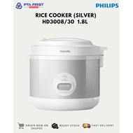 PHILIPS HD3008/30 1.8L RICE COOKER (SILVER)