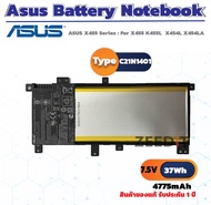 Asus แบตเตอรี่โน๊ตบุ๊ก Battery Notebook Asus X455 K455L X454L X454LA Series C21N1401 ของแท้ 100%