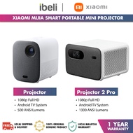 Xiaomi Mijia Smart Android Youth Edition Portable Mini Projector Global Version 500 ANSI Lumens 1080