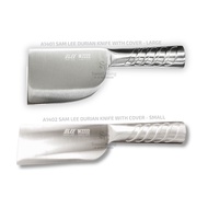 SAMLEE M2222 Durian Knife Large/Small (Stainless Steel) with cover Sam Lee pisau buka durian gerai [