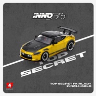 INNO 1/64 Top Secret Fairlady Z (RZ34) Gold