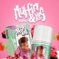 TERBARU- MUFFIN AND XES V1 60ML STRAWBERRY MUFFIN