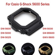 Silicone Watch Bezel Frame for Casio G Shock DW5600 DW-5000 DW-5030 GW-B5600 GWX-5600 Rubber Watches Accessories Case 5600 Refit