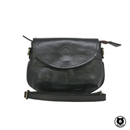 Bernie Leather Slingbag Leather Hawa Black
