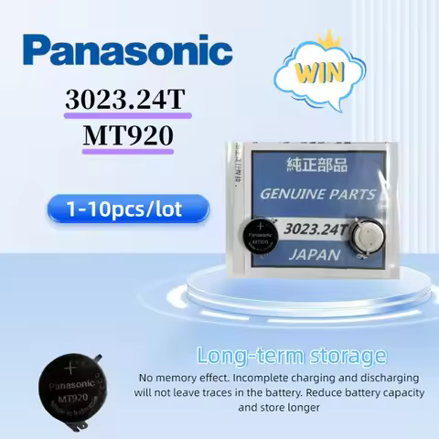 1~10PCS Panasonic 3023-24T MT920 with Tags 3023.24T MT-920 3023 24T 302324T Seiko Kinetic Watch Rech