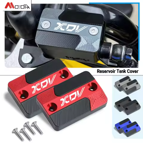 FOR LONGJIA XDV250si XDV300i Motorcycle XDV300i CNC Aluminum Brake Fuel Oil Cup Cap Master Cylinder 