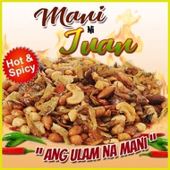 ⊙ ☍ ❦ Mani Ni Juan ang mani na ulam (mixed nuts with Garlic overload/dilis/shrimp)
