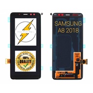 Sam A8 2018 / A8 PLUS 2018 Lcd + Touch Screen Digitizer Sparepart