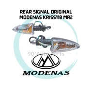 REAR SIGNAL LIGHT ORIGINAL MODENAS KRISS110 MR2 KRISS 110 MR2 KRISS MR2 REAR SIGNAL LAMP BELAKANG LA