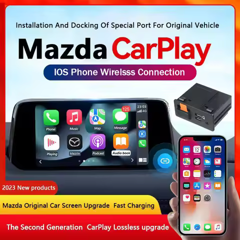 2024 New P3 Wireless For Apple CarPlay Android Auto USB Adapter Hub OEM for Retrofit Mazda 2 3 6 CX3