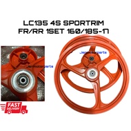 LC135 4S SPORTRIM LC135 RIM 3L 3KAKI SPORTRIM LC135 1SET +BUSH+BEARING LC135 RIM