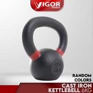 Vigor Fitness Cast Iron Kettlebell (6kg) /   Vigor Fitness Kettlebell Besi Tuang (6kg)