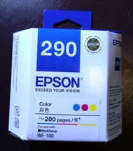 Epson, 愛普生, T290, Color, 彩色, 原廠墨盒, Genuine Ink Cartridge, WorkForce WF-100 無線便攜式打印機