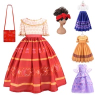 Encanto Costume Dolors Dress Cosplay Fancy Carnival Party Clothes